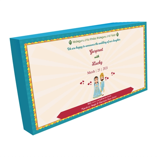 Wedding Announcement Gift Box 15 Compartments